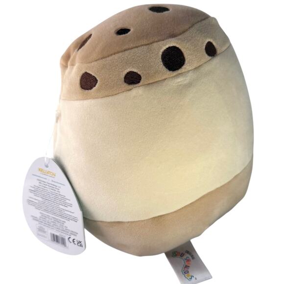 SQUISHMALLOWS Plush Koako ICE CREAM SANDWICH 7" Chocolate Chip Food KellyToy Tag - Picture 2 of 4